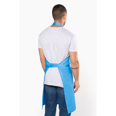 Polycotton apron without pocket